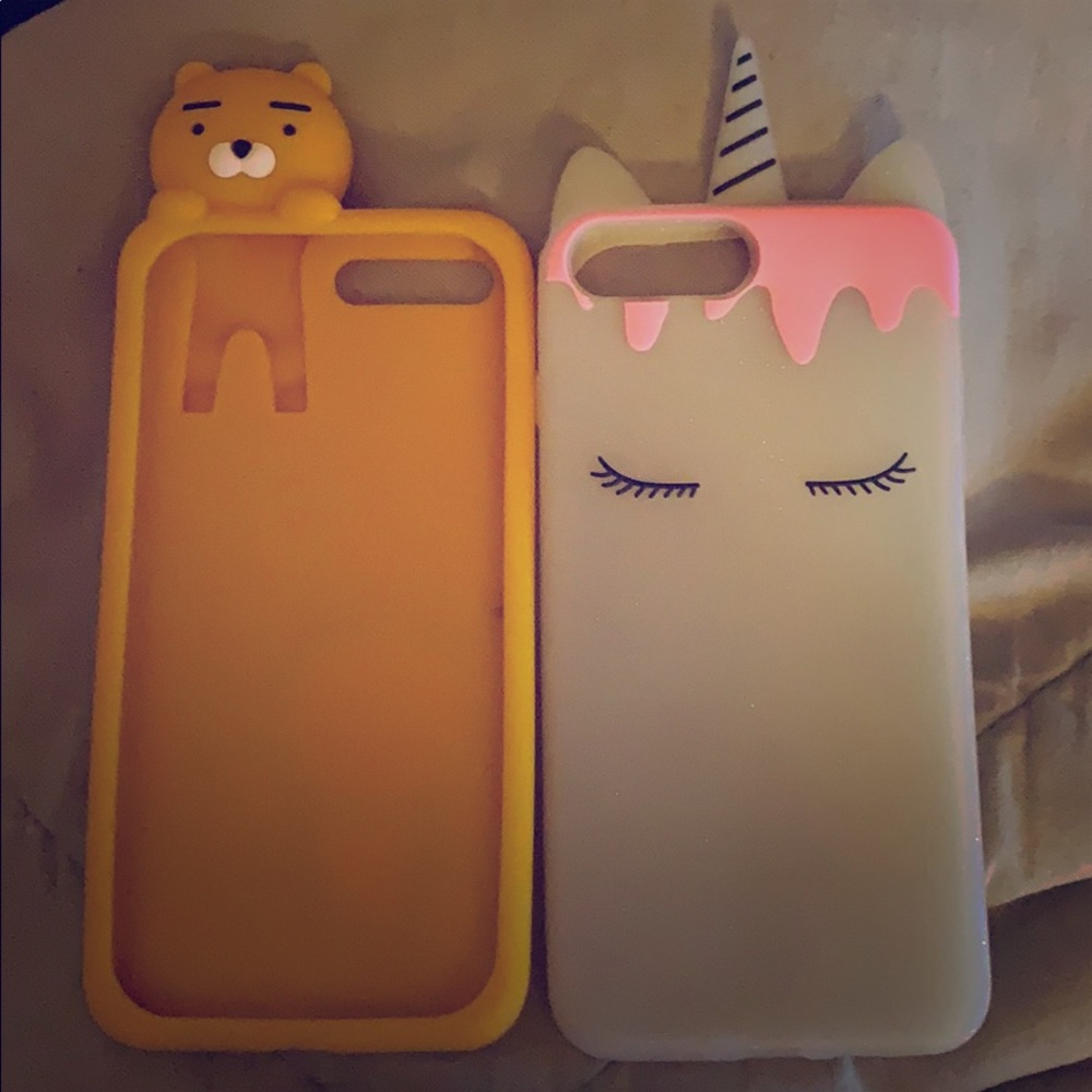 iPhone 8 Plus Cases/ UNIOCORN & RAYN TEDDY BEAR